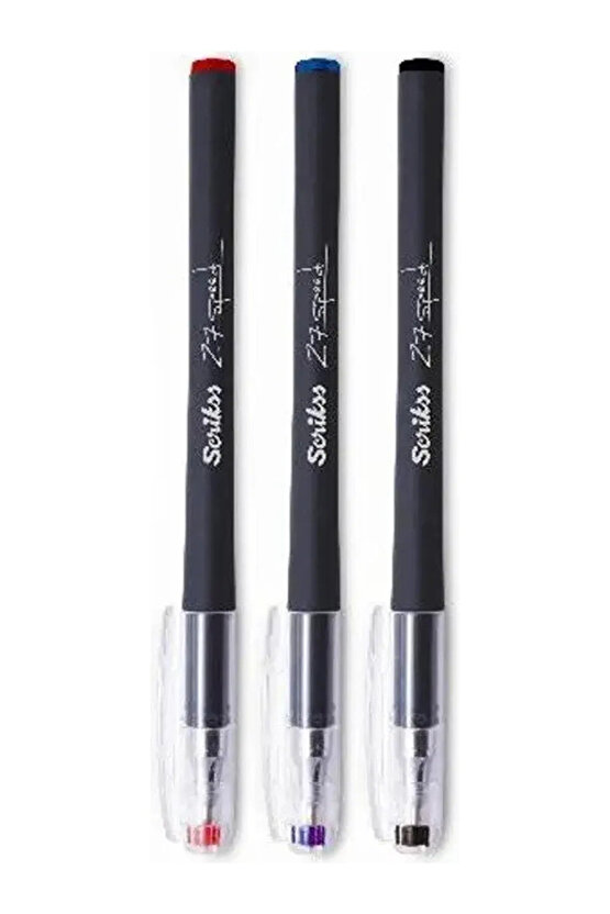 Speed Jel Kalem 6 Lı Set: 3x0.5-3x0.7 (Mavi- Siyah - Kırmızı)