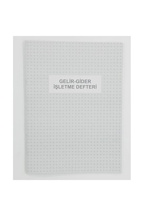 İŞLETME GELİR-GİDER DEFTERİ KARTON 48YP