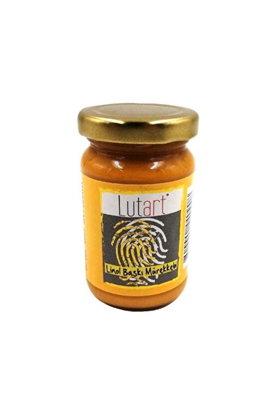 Su Bazlı Linol Baskı Mürekkebi 100 ml Sarı