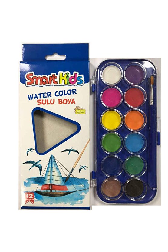 Smart Kıds Sulu Boya 12 Li 3566  Smart Kıds
