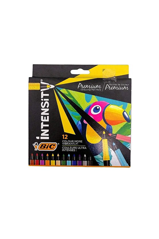 İntensity Premium 12 Renkli Keçeli Kalem 977891