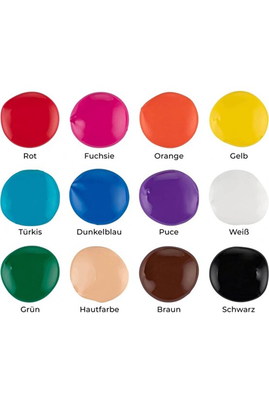 Master Mix Akrilik Boya Seti 12 Li