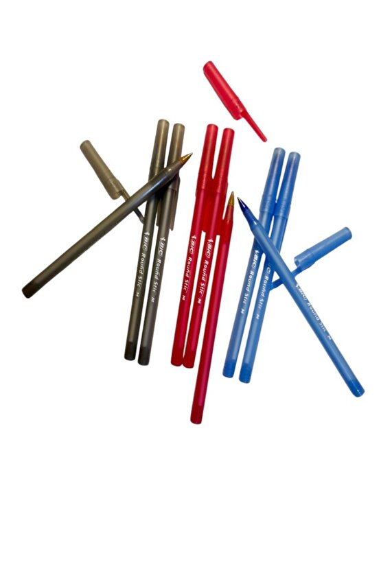 Round Stic 9 Lu Tükenmez Kalem Seti