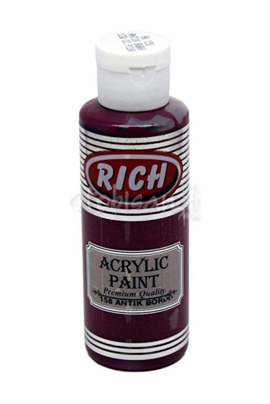 Akrilik Boya 130 Cc. 158 Antik Bordo