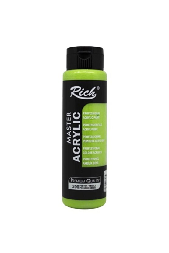 Master Acrylic Akrilik Boya 200 Fıstık Yeşili 500 Cc