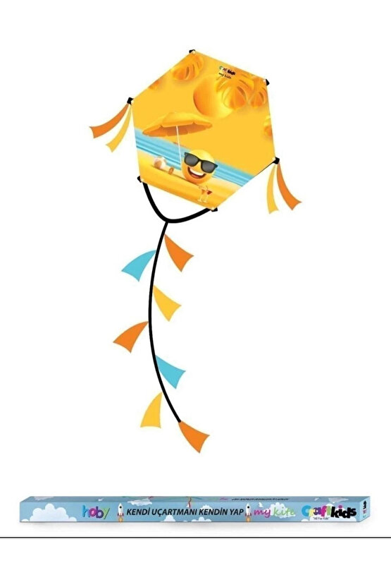 Craft Kids Uçurtma Altıgen Kendin Yap Sr06 (karışık Desen)