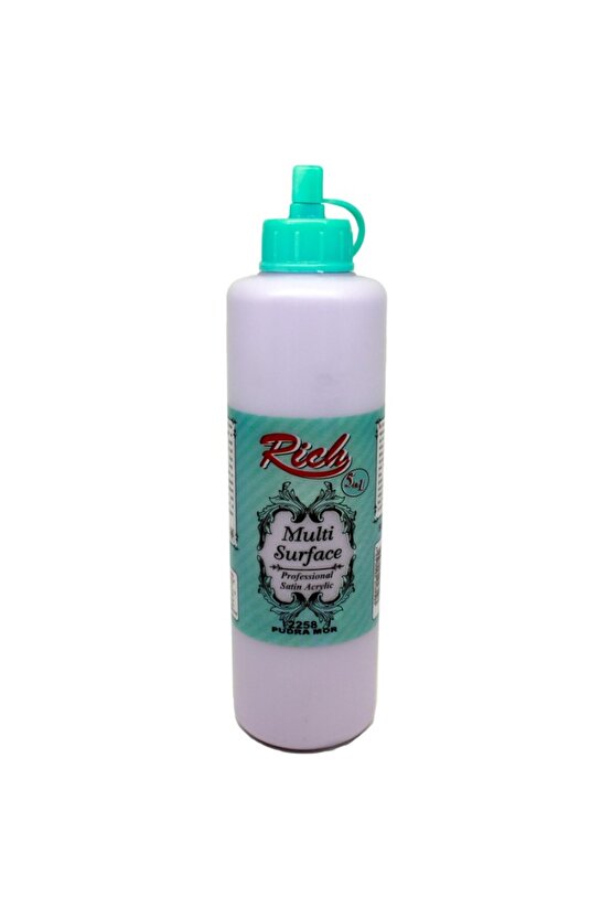 Multi Surface 500 cc Pudra Mor 2258 Akrilik Boya