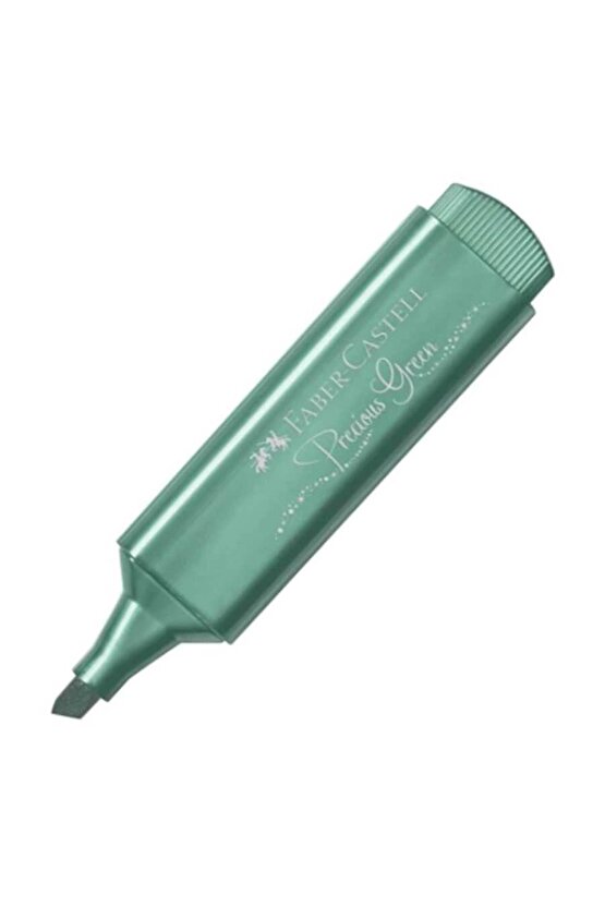 Faber-castell Fosforlu Kalem Metalik Yeşil