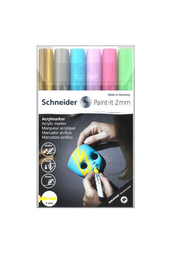 310 Akrilik Markeri 2 Mm Set2-120196 Scm519