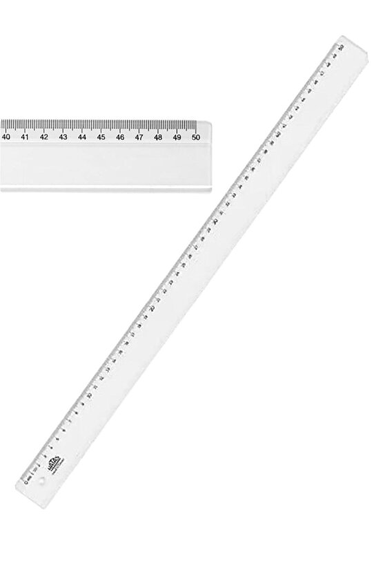 Art Plastik Cetvel 50 Cm Lab