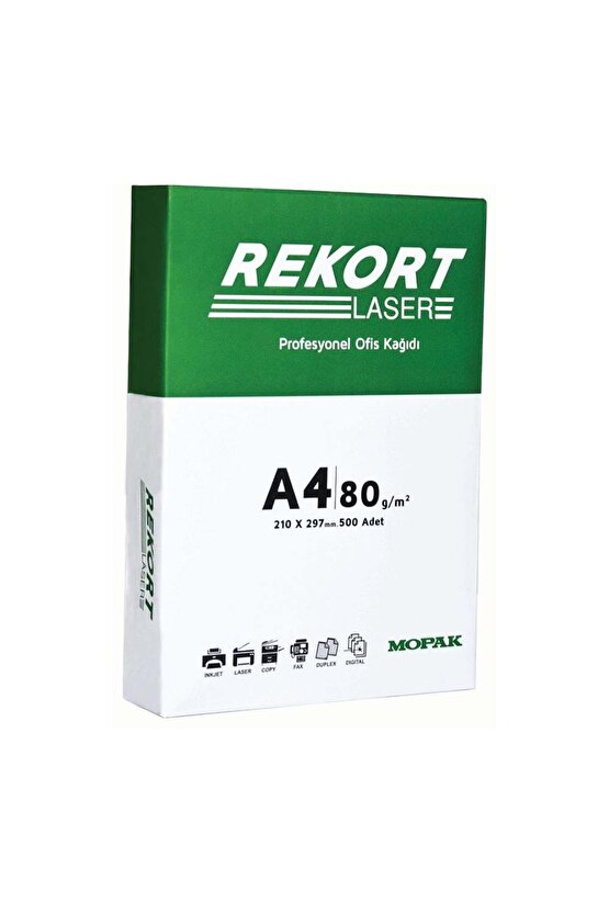 Fotokopi Kağıdı 80 Gr A4 Rekort