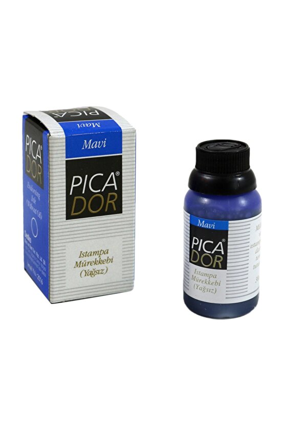 Istampa Mürekkebi Mavi 30.cc Ke 002