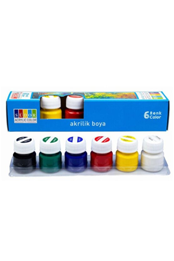 Akrilik Boya 6 Renk