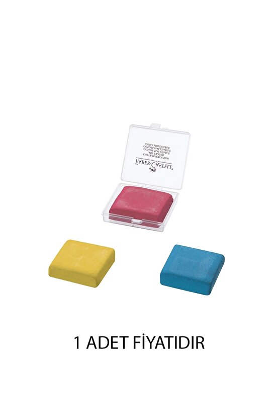 Plastik Kutulu Hamur Silgi Renkli