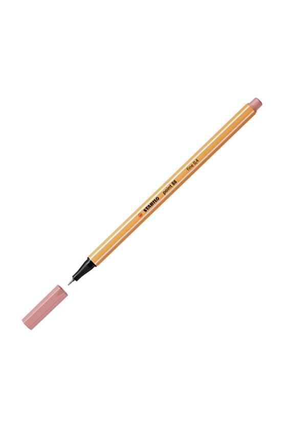 - İnce Keçe Uçlu Kalem - Point 88 - Köpüklü Pembe