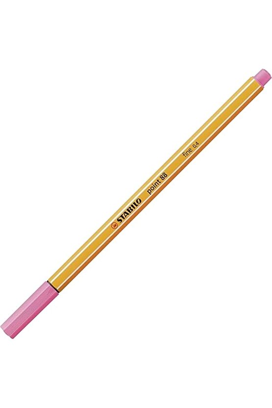 - İnce Keçe Uçlu Kalem - Point 88 - Pembe