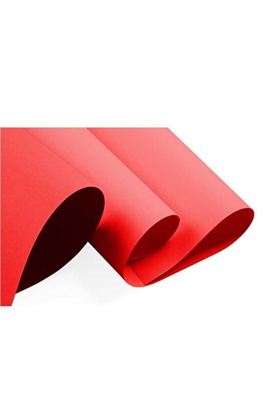 Fon Kartonu. 50x70 Cm. Kırmızı. 10 Adet.