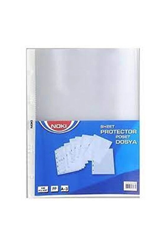Poşet Dosya A3 Dikey 90 Micron 4836-p