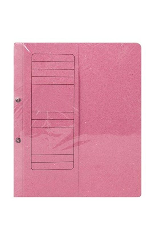 06191 Yarım Kapak Dosya Karton A4 50 Adet - Pembe