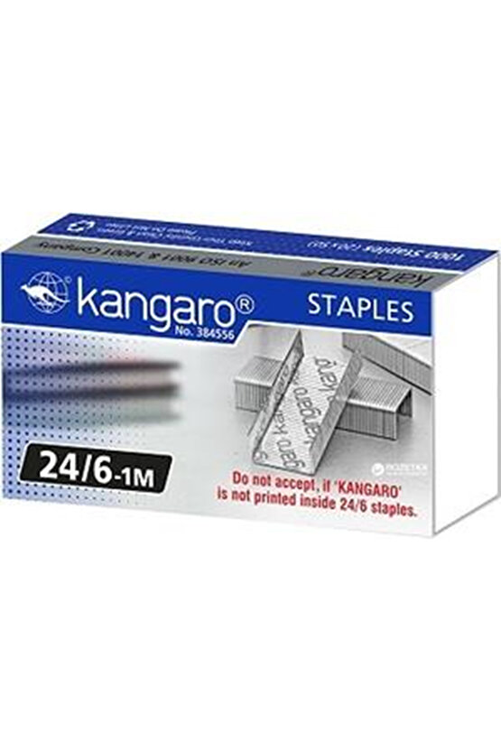 Kangaro Eko Zımba Teli No:246 Metalik 1 Paket ( 1000li )