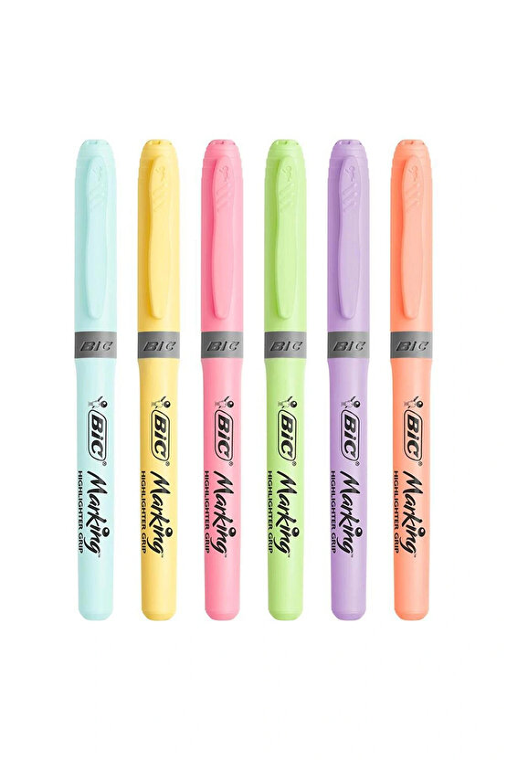 FOSFORLU KALEM BRITE LINER SET 6 LI PASTEL BLS. 992561