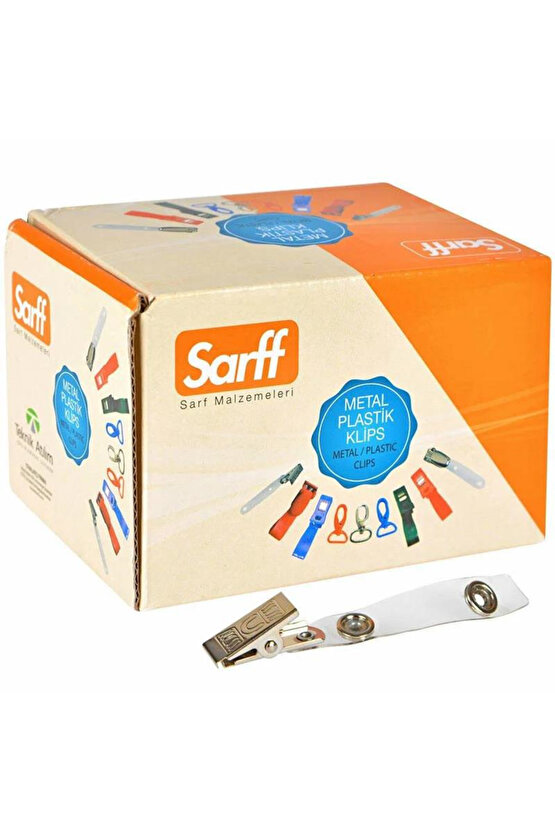 METAL MAŞALI KLİPS - 100ADET