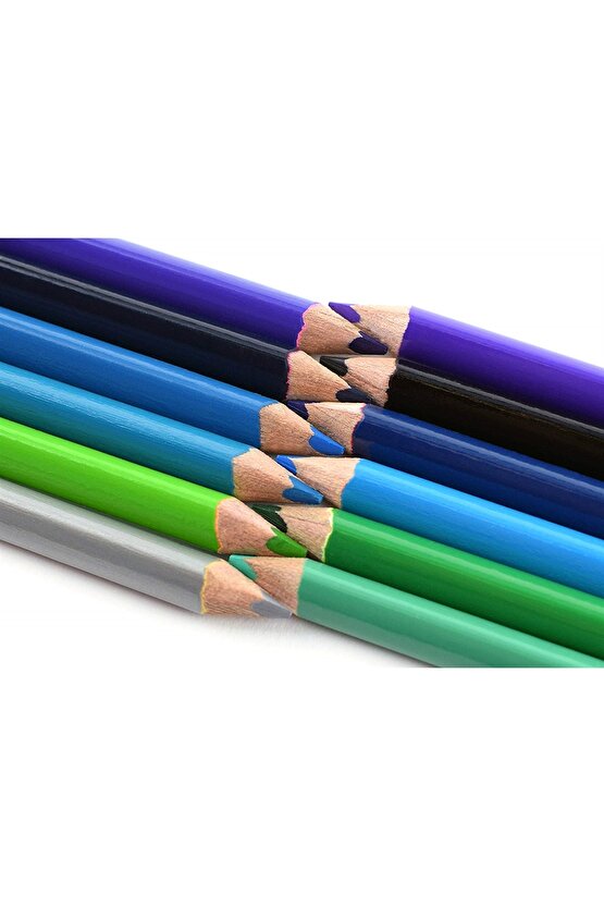 Color Kolay Tutuş Tam Boy 48 Li Kuru Boya Kalemi