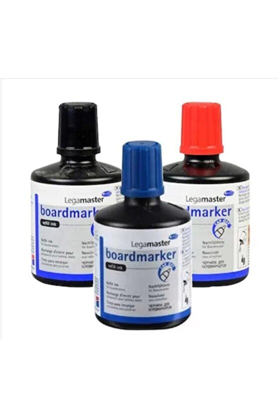 3lü Tahta Kalem Mürekkebi 100ml X 3 Adet tkm