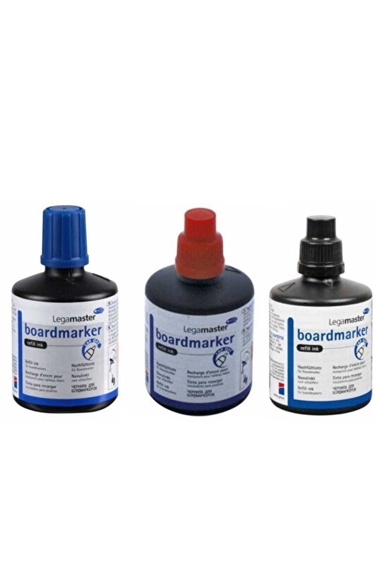 3lü Tahta Kalem Mürekkebi 100ml X 3 Adet tkm