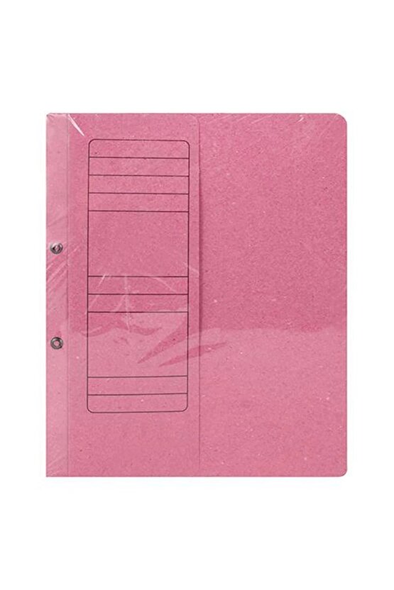 06191 Yarım Kapak Dosya Karton A4 50 Adet - Pembe