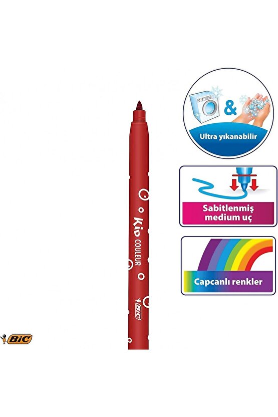 KEÇELİ KALEM KID COULEUR 24 RENK 841800