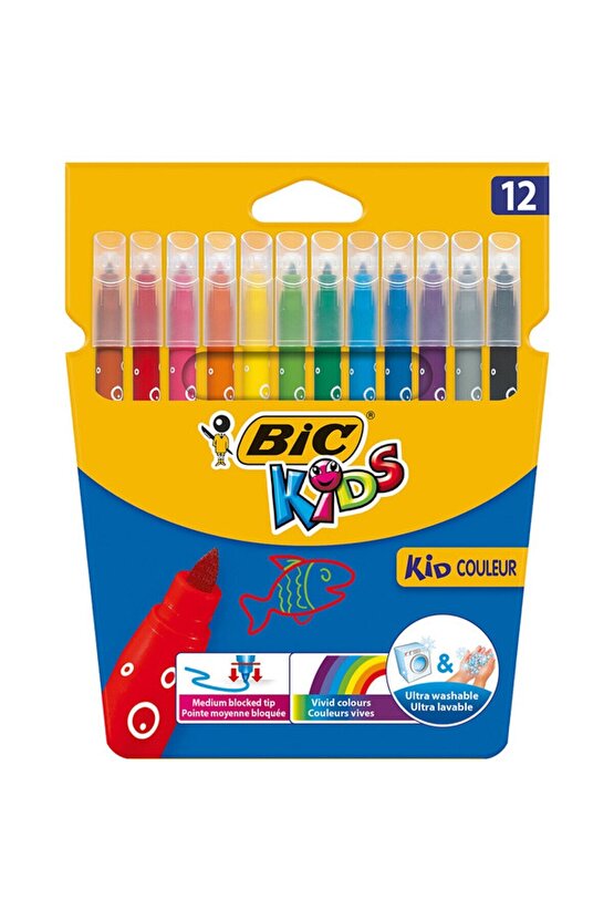 KEÇELİ KALEM KID COULEUR 12 RENK 9202932