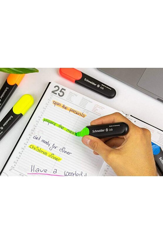 150 Neon Fosforlu Kalem 6lı Set F.k