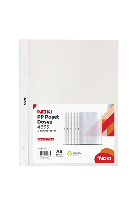 Poşet Dosya A5 100 Lü 4835