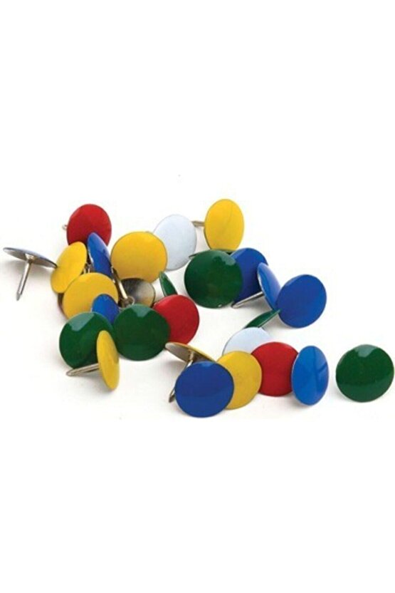 Renkli Raptiye 30 Adet 9008325