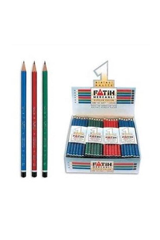 Mercanlı Kurşun Kalem 144 Adet (1 Paket, 12 Düzine)