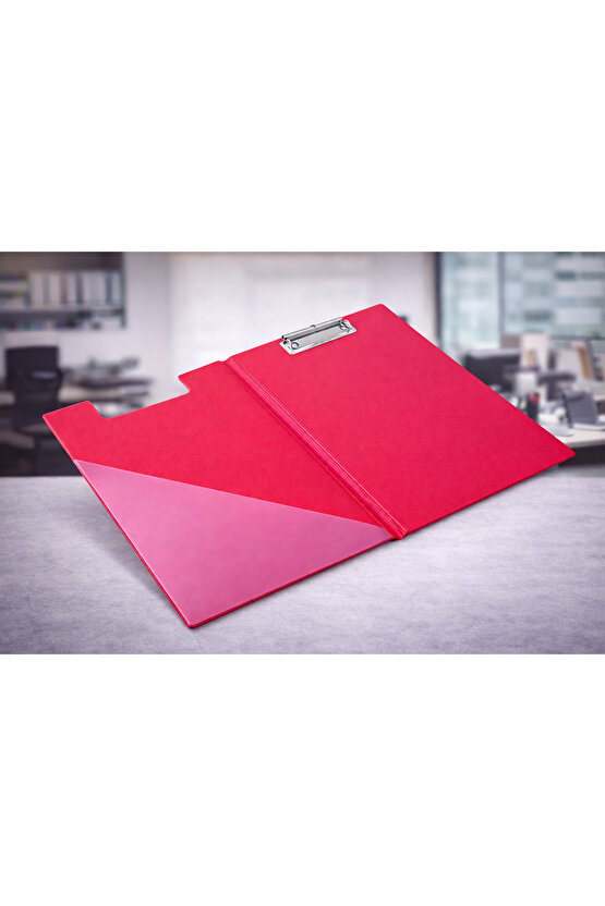 İmma Sekreterlik Kapaklı Pvc A4 Kırmızı
