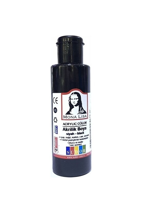 Monalisa Akrilik Boya 6x70 Ml Şışe Ana Renkler  SD1006