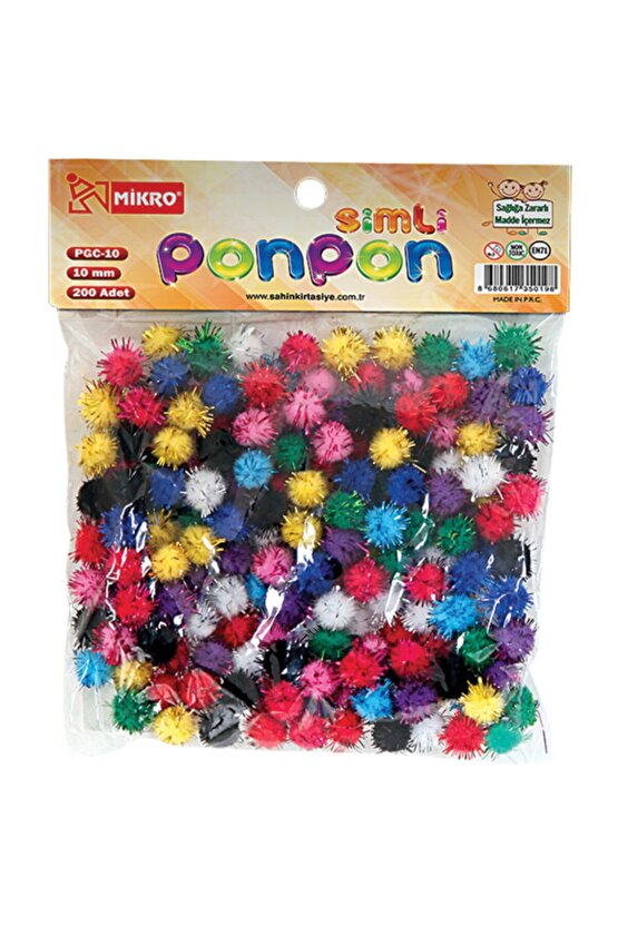 Pgc-10 Simli Ponpon 10 Mm Px