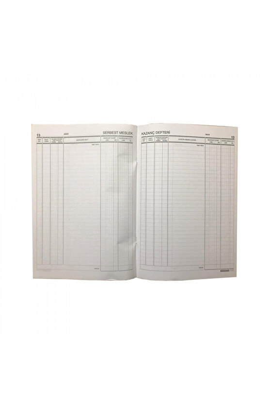 Serbest Meslek Kazanç Defteri
