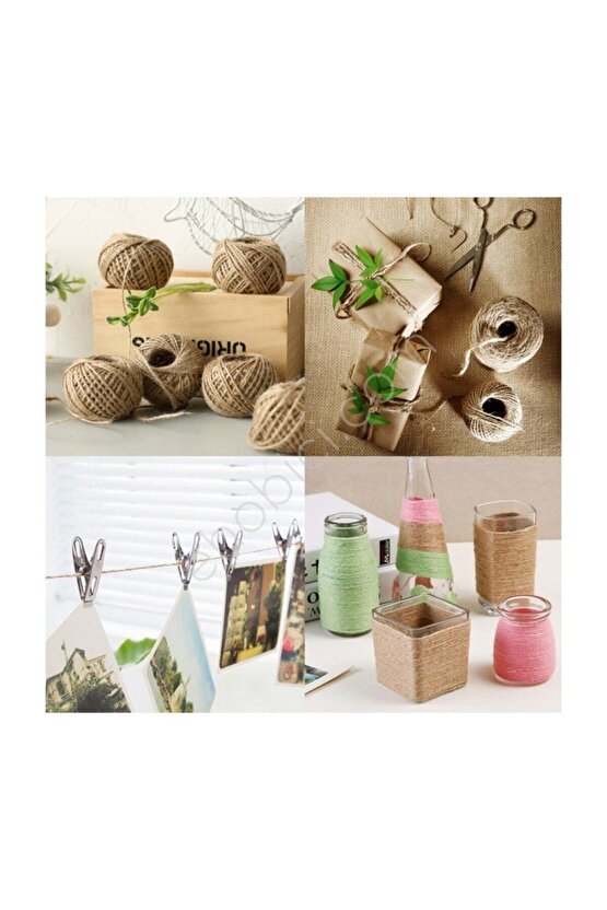 Jüt İp 100 mt 10 Adet Hasır İpi