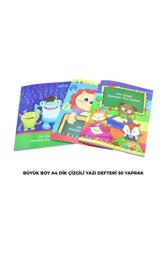 Çınar A4 Standart Dik Çizgili Yazı Defteri 30 Yp. 1 Adet