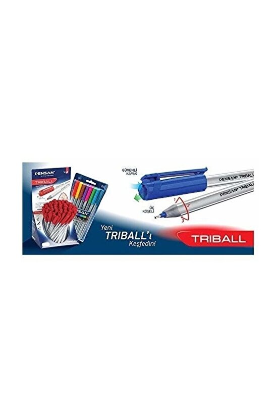 Trıball Tükenmez Kalem- Adet