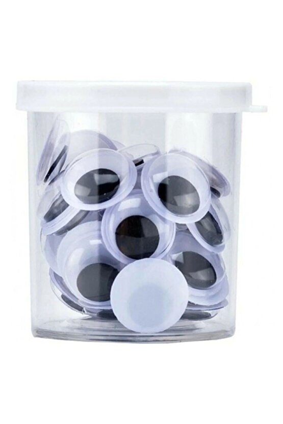 Siyah Oynar Göz Etiketler 15 Mm