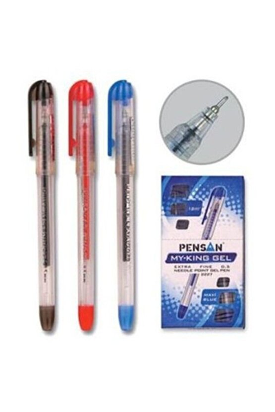 Jel Kalem 05 My-king Mavi 2227 Tek Renk Mavi