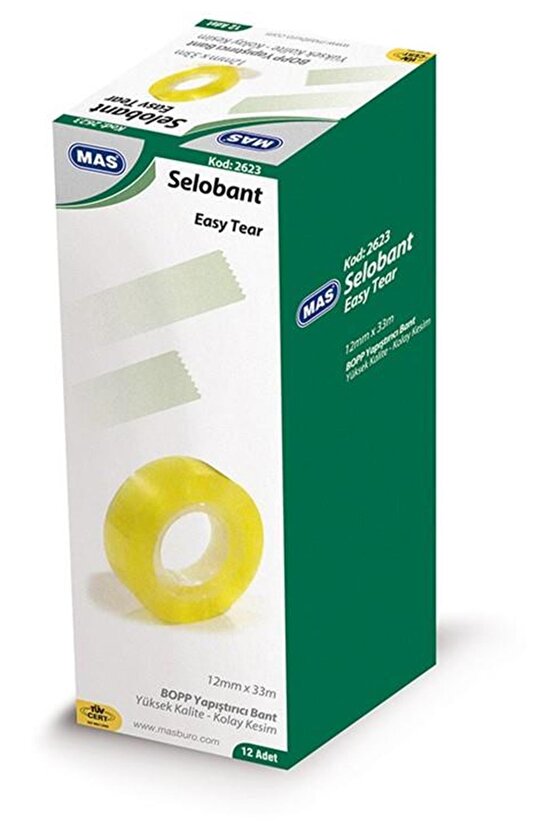 Selefon Bant 12x33 2623 (12 Lİ PAKET)