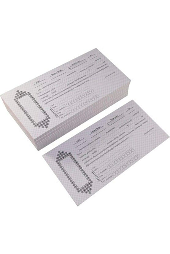 Tl Senet Koçanı 100 Lü