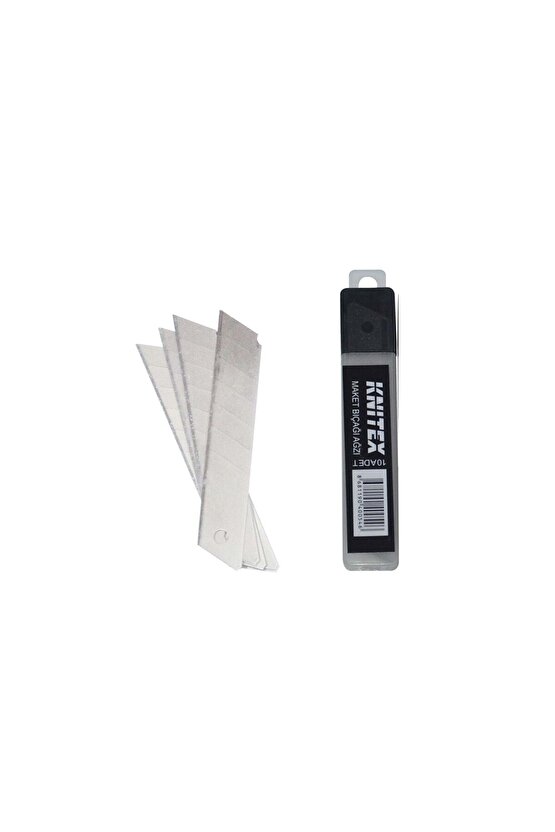 Metal Falçata Maket Bıçağı + 10 Adet Yedek Uç