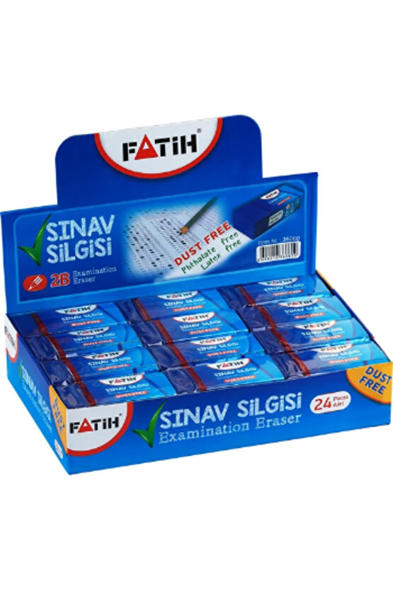 Sınav Silgisi Orta Boy  FS-24M - 24 ADET