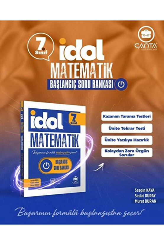 ÇANTA İDOL 7 MATEMATİK BAŞLANGIÇ SORU BANKASI